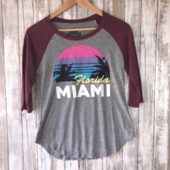 Local Pride Miami 3/4 Sleeve Tee - Picture 1 of 4